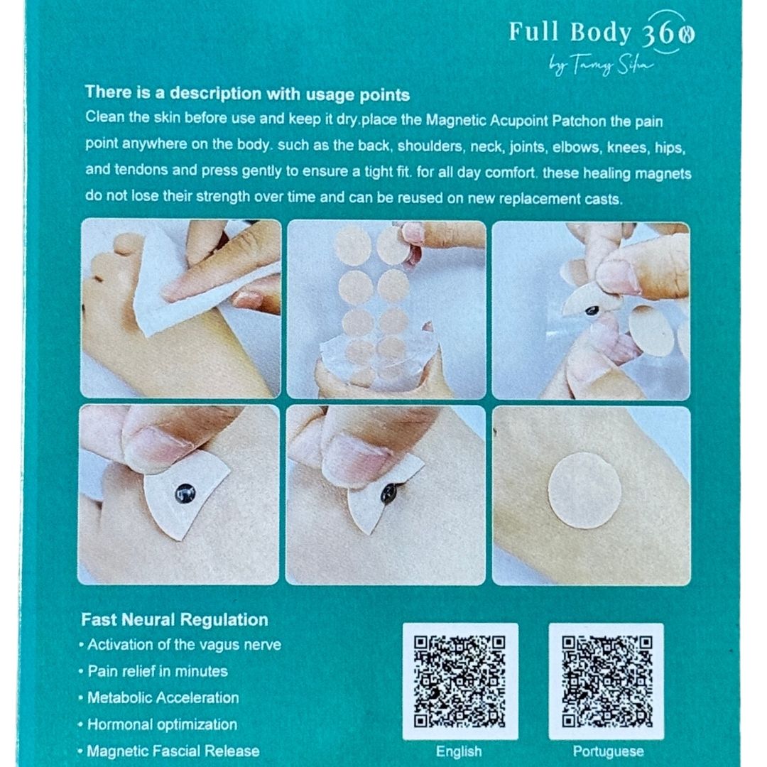Magnetic Stickers | Pain Relief and Vagus Nerve Activation