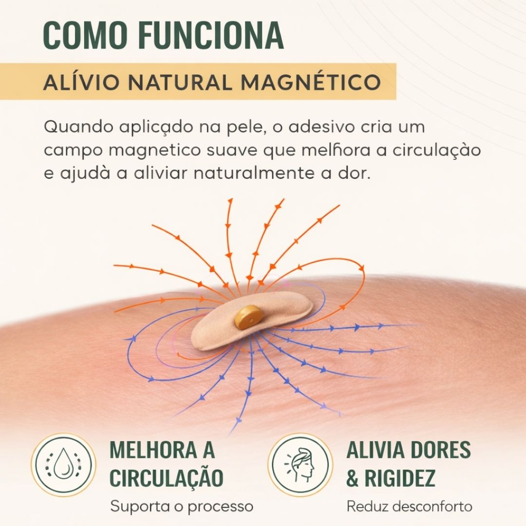 Magnetic Stickers | Pain Relief and Vagus Nerve Activation
